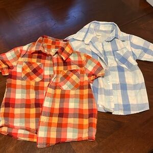 3T boys button up shirts